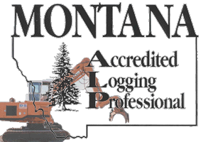 Montana Logging Association's Accredited Logging Professional logo 